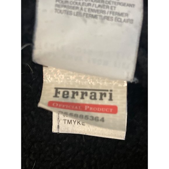 Puma Scuderia Ferrari Mens Full Zip Jacket Zip Pockets Black Size Large - Picture 8 of 9